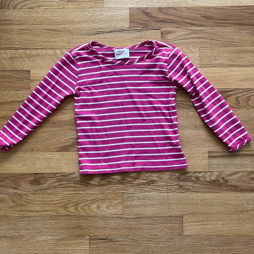 Hanna Anderson 100%Pima cotton long sleeve shirt